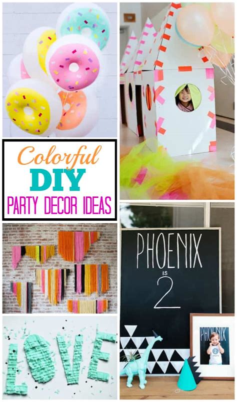 10 Bright DIY Party Decor Ideas - Design Dazzle