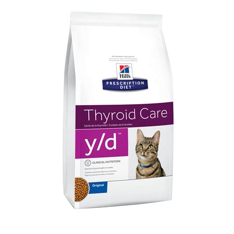 Hill's Prescription Diet y/d Thyroid Care Original Dry Cat Food | Petco