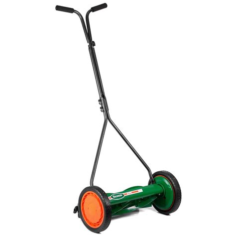 Scott's Reel Lawn Mower 16 in. Manual Walk Behind Push Rust Resist Deck 415-16S - Walmart.com ...