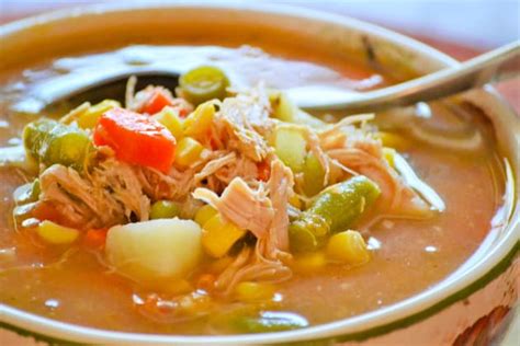 Turkey Vegetable Soup Recipe - Food Fanatic