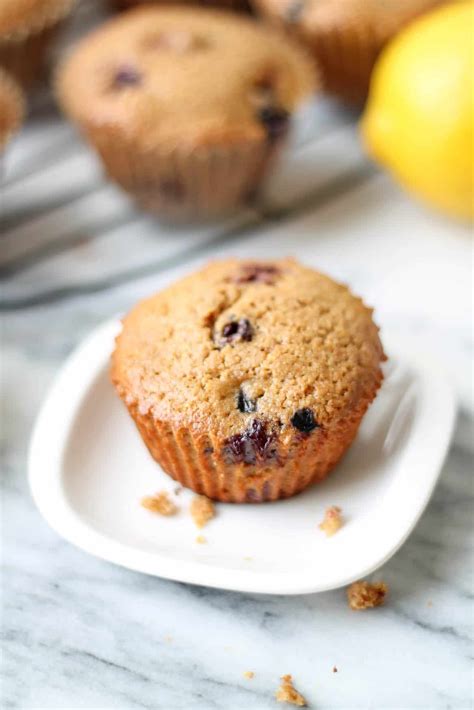 Lemon Berry Spelt Flour Muffins - The Honour System