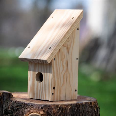 Build Project Birdhouse Kits ~ Rustic Woodworking