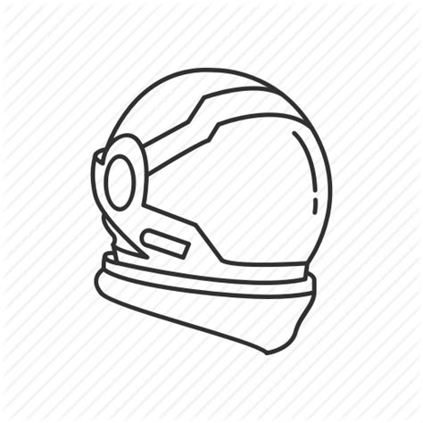 Astronaut Helmet Drawing at PaintingValley.com | Explore collection of ...