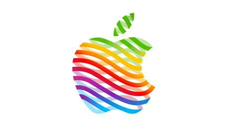 New Apple logo revives iconic colours for major store launch | Graphic ...