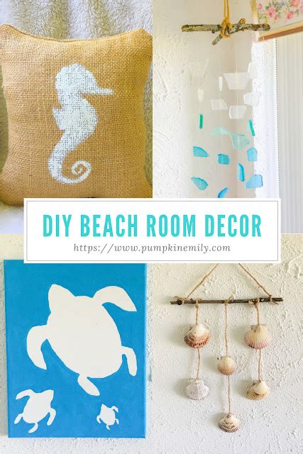 4 DIY Beach Room Decor Ideas