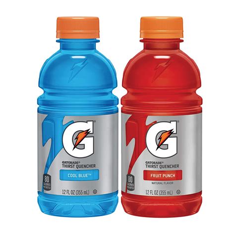 Gatorade Thirst Quencher Sports Drink, 24 Count Variety Pack, Fruit ...