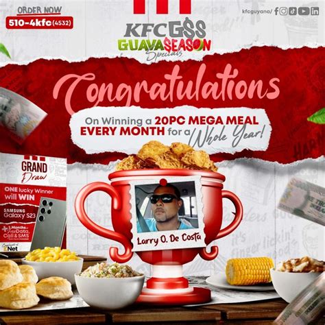 KFC Guyana on LinkedIn: #kfcwinner #kfcguyana #guavaseasonpromotion