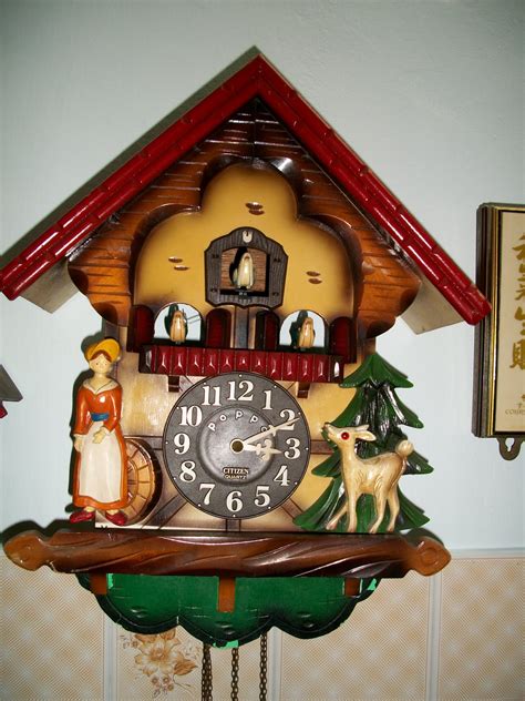 collectible items: Cuckoo clock collection 1 -Citizen