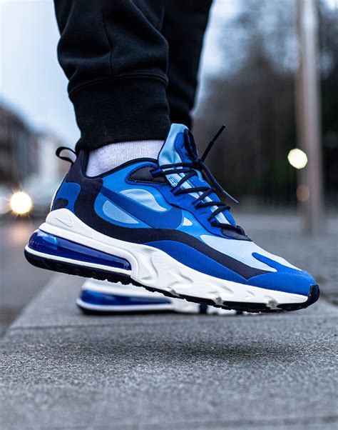 Nike Mens Air Max 270 React - Blue | Life Style Sports IE