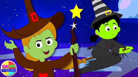 Flying Witches + More Halloween Songs and Kids Rhymes - YouTube