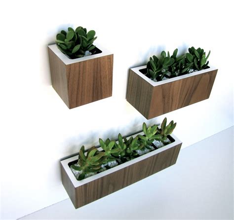 Wall Mounted Wooden Planter Boxes | Hanging planter boxes, Wall mounted planters, Diy hanging ...