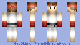 Cause Ryu (First Skin Doe?!) Minecraft Skin