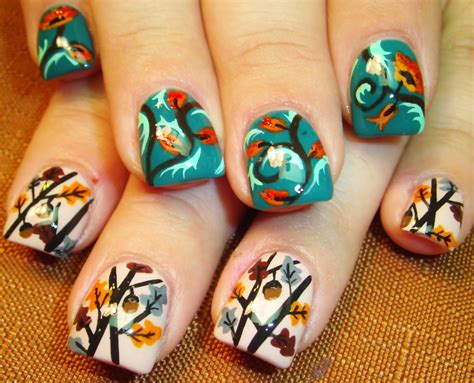 Robin Moses Nail Art: "fall leaves" "fall nails" "fall nail trends" "autumn nails" "nail art ...