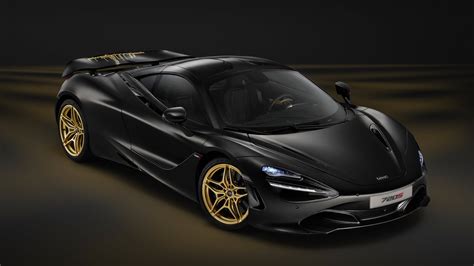 McLaren 720S MSO Black And Gold UHD 4K Wallpaper | Pixelz