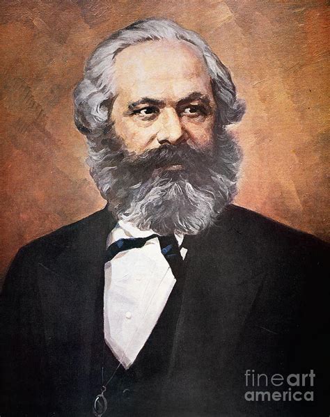 Karl Marx Painting by Unknown