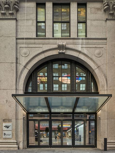 Designed by SOM, The Moynihan Train Hall expansion for NYC's Penn ...