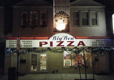 Big Ben Pizza - Abington, PA 19111 - Menu, Hours, Reviews and Contact