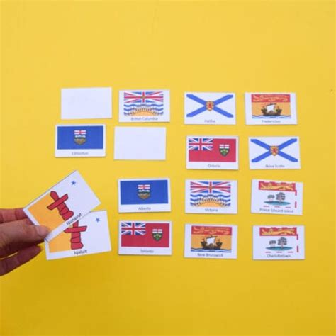 Canada: Provinces, Capitals & Flags | 4 Printable Games | | Adventure ...