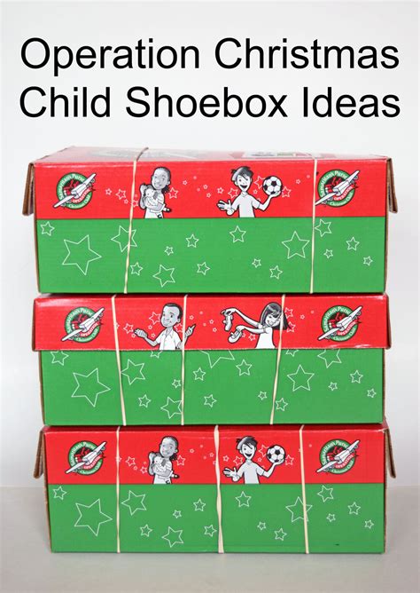 More Operation Christmas Child Shoebox Ideas — PACountryCrafts