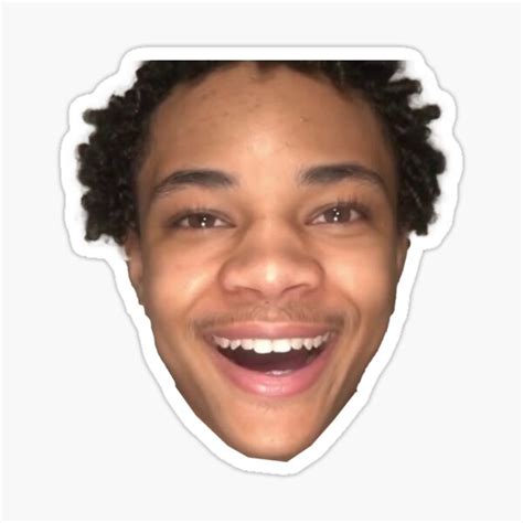 "Ceeday 1M Face Reveal" Sticker for Sale by ElderlyFortnite | Redbubble