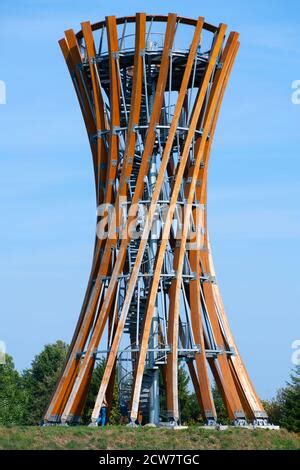 Varena, Lithuania - 26 sept,2020: wooden old Varena St. Archangel ...