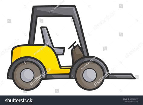 5,349 Forklift Cartoon Images, Stock Photos & Vectors | Shutterstock