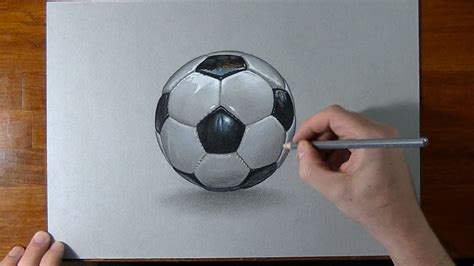 How I draw a football soccer ball realistic drawing | Soccer ball, Realistic drawings, Soccer ...