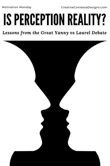 Perception is Reality and the Great Yanny Laurel Debate