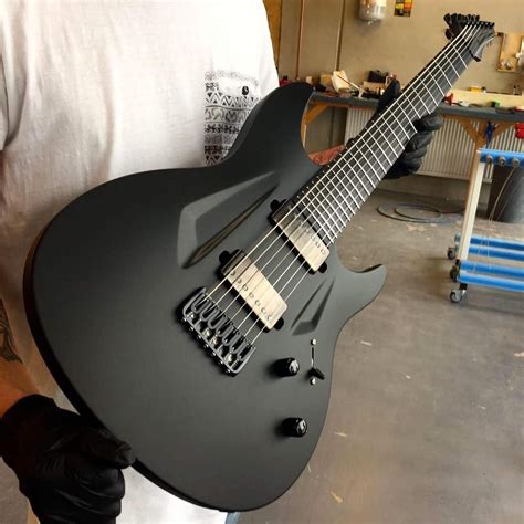 Aristides 070 Matte Black loaded with @emgpickups !! #aristides #070 # ...