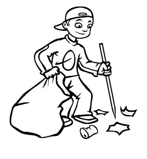 Garbage Drawing Cleanliness Clean Clipart Black And White - Clip Art Library