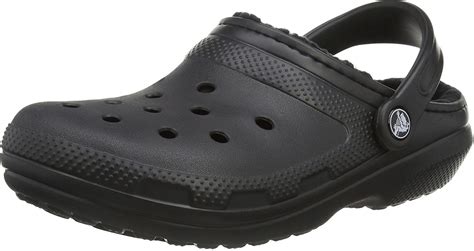 Buy Crocs Classic Fuzz Lined Clog black/black from £28.00 (Today ...