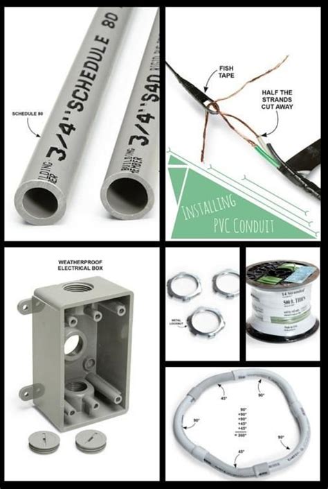 Installing PVC Conduit | Pvc conduit, Diy electrical, Electrical wiring