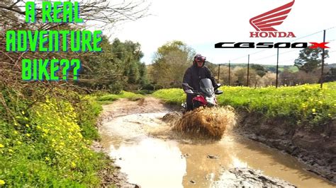 Honda CB500X Off-Road test & Review | A true Adventure bike?? - YouTube