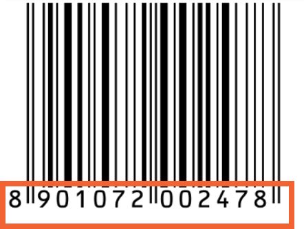 EAN 13 (European Article Number) Barcode | GS1 India