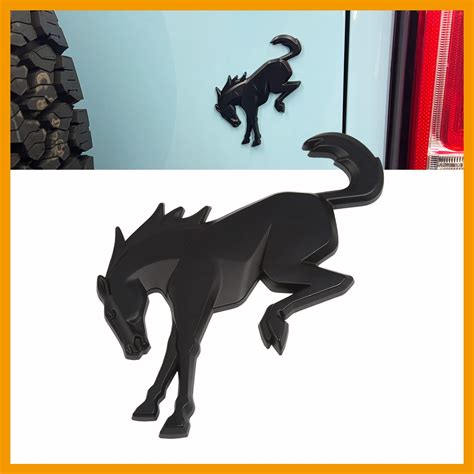 Buy Horse Badge Embelm for Bronco 2021 2022 2023 2024 - ANMOSVO Vinyl ...