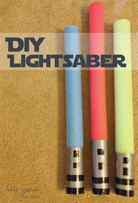 Star Wars Party Games: DIY Lightsaber | Here Comes The Sun