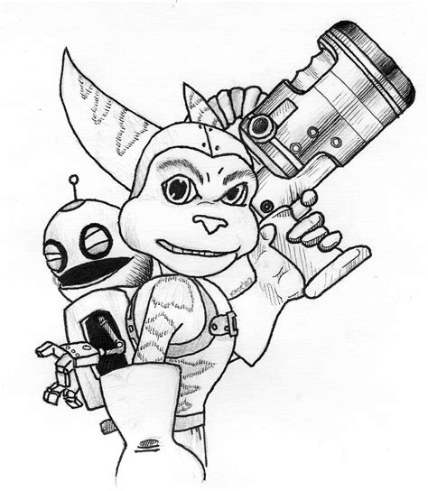 art · Ratchet & Clank