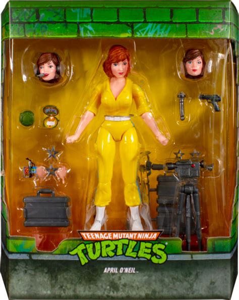 Teenage Mutant Ninja Turtles (1987) - April O’Neil Ultimates! 7” Scale ...