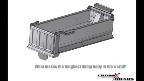 Dump truck bed built by Xtreme Dump Bodies - YouTube