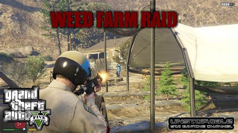 GTA 5 Hidden Weed Farm Raid T - YouTube