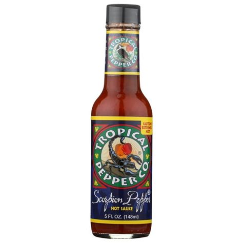 Tropical Pepper Sauce Scorpion Pepper, 5 Fl Oz - Walmart.com - Walmart.com