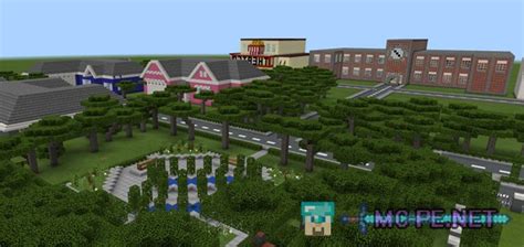 School and Neighborhood v.1.0 [1.2.0] › Maps › MCPE - Minecraft Pocket Edition Downloads