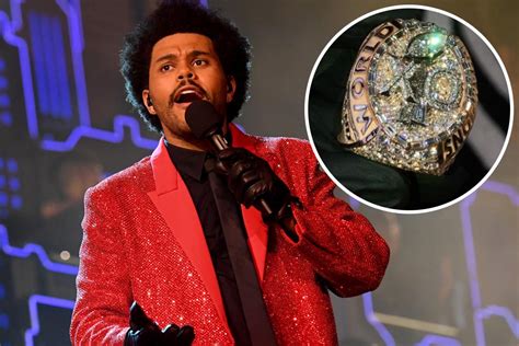 The Weeknd gets Super Bowl 2021 ring after halftime performance