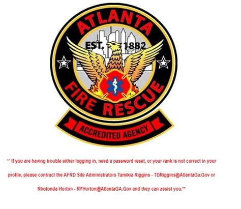 ATLANTA FIRE & RESCUE - Partner Portal