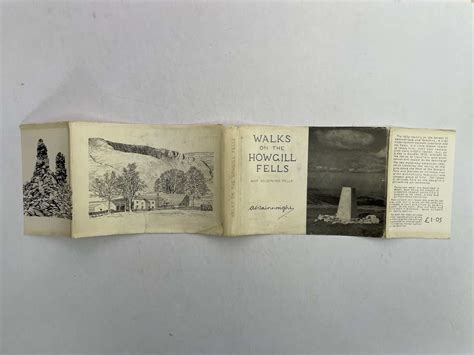 Alfred Wainwright - Walks On The Howgill Fells - First Edition 1972