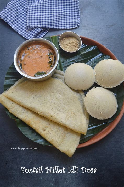 Foxtail Millet Idli Dosa Recipe | Thinal Idi Dosa Recipe | Millet Recipes ~ Cook with Sharmila