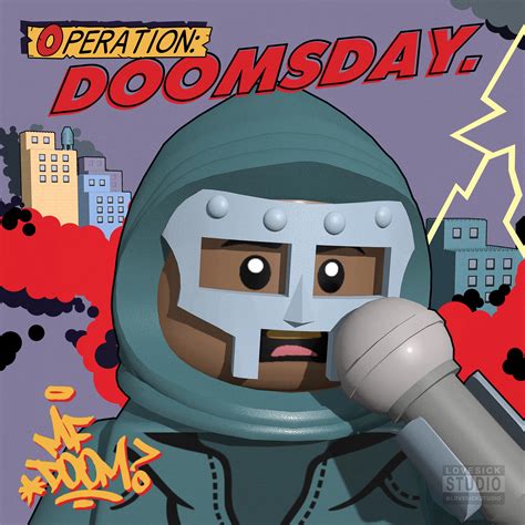 MF DOOM - Operation: Doomsday Lego Album Art Remake 💣 (Insta: LoveSickStudio) : r/mfdoom