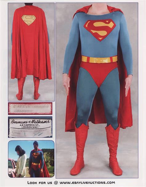 Christopher Reeve's original Superman suit | Superman costumes ...