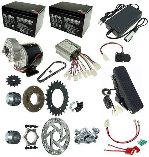 24 Volt 350 Watt Electric Go-Kart Gear Motor Kit #KIT-24350G-30