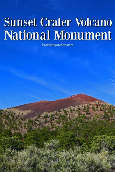 Sunset Crater Volcano National Monument | Park Ranger John